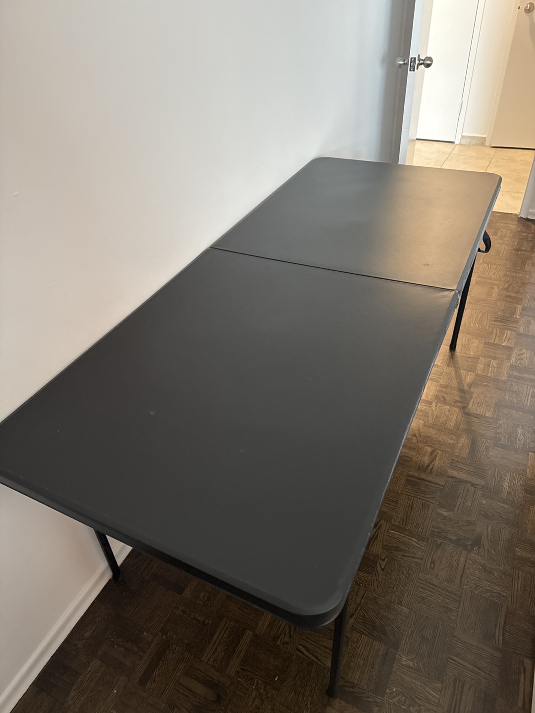 Black Folding Table - photo 5
