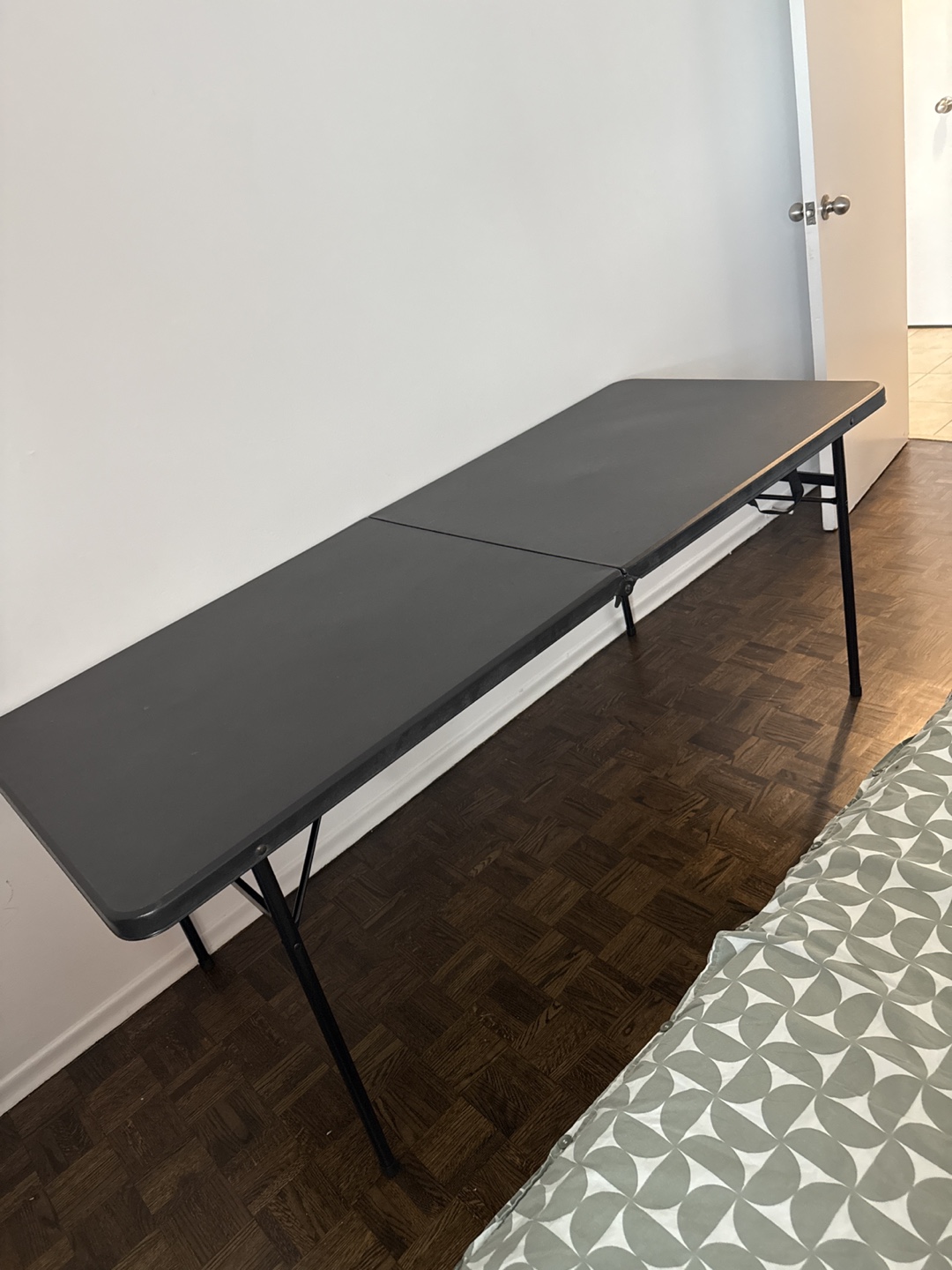 Black Folding Table - photo 4