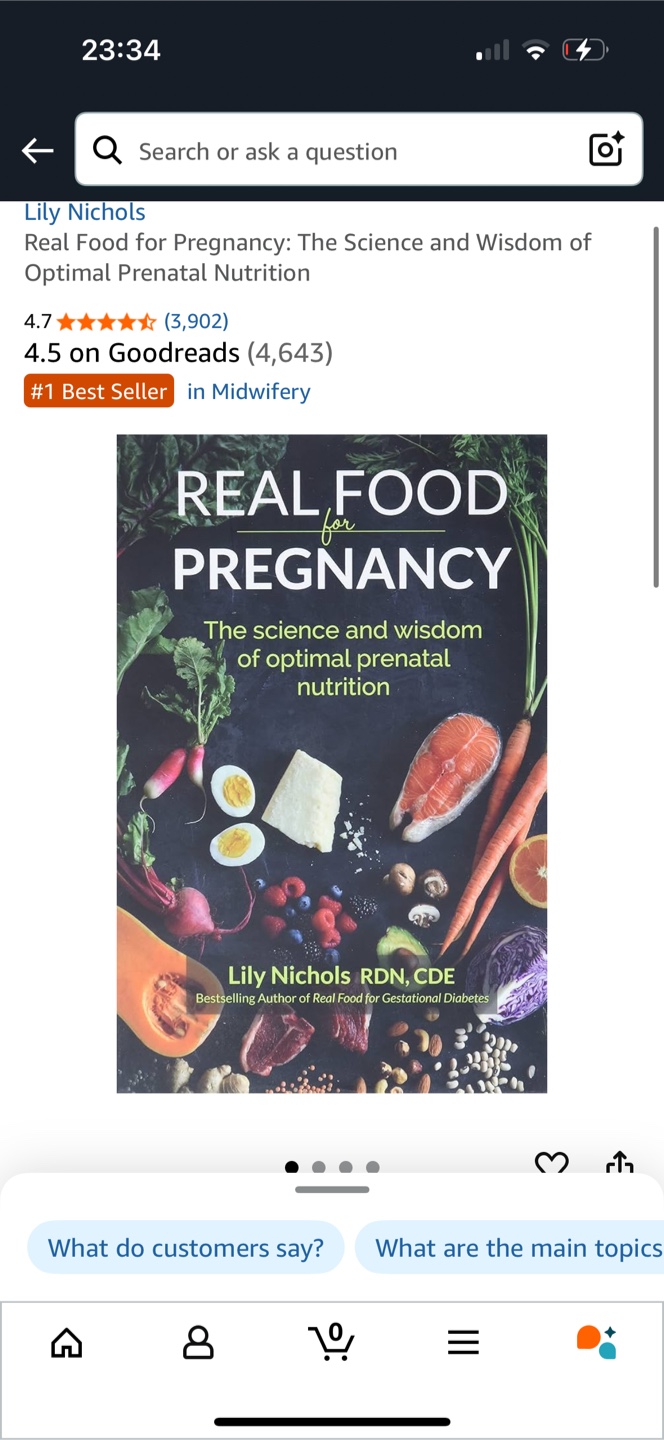 Real Food for Pregnancy by Lily Nichols