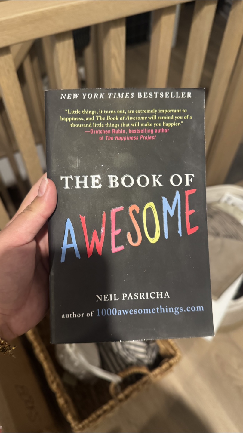The Book of Awesome (3 kinds) 10 each