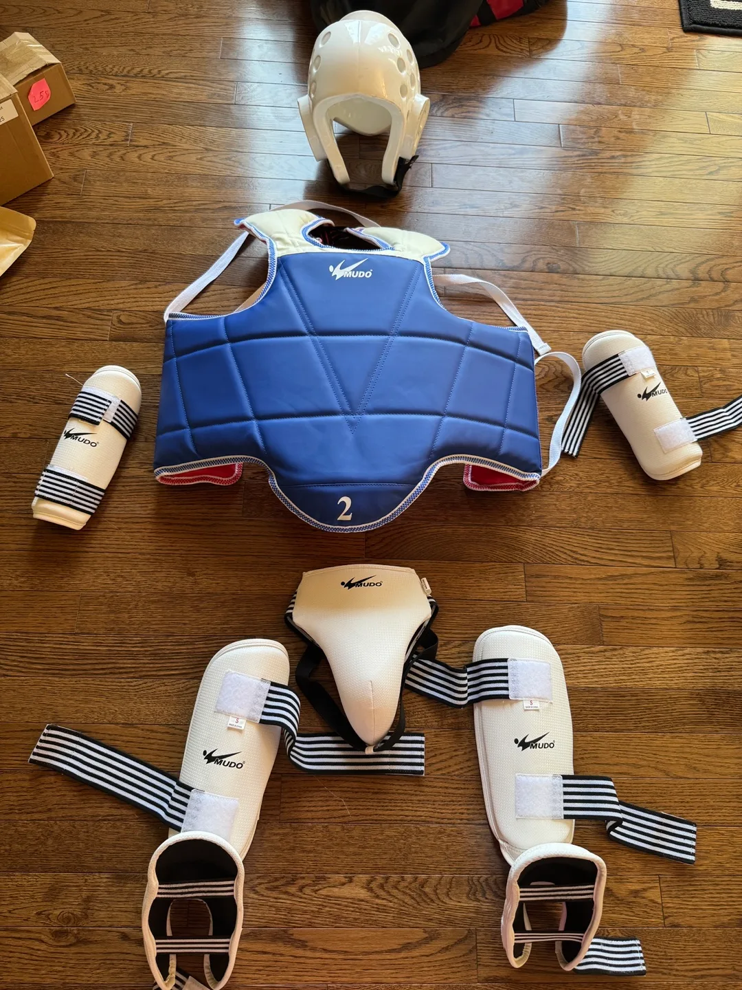 Taekwondo Sparring Gear Set thumbnail