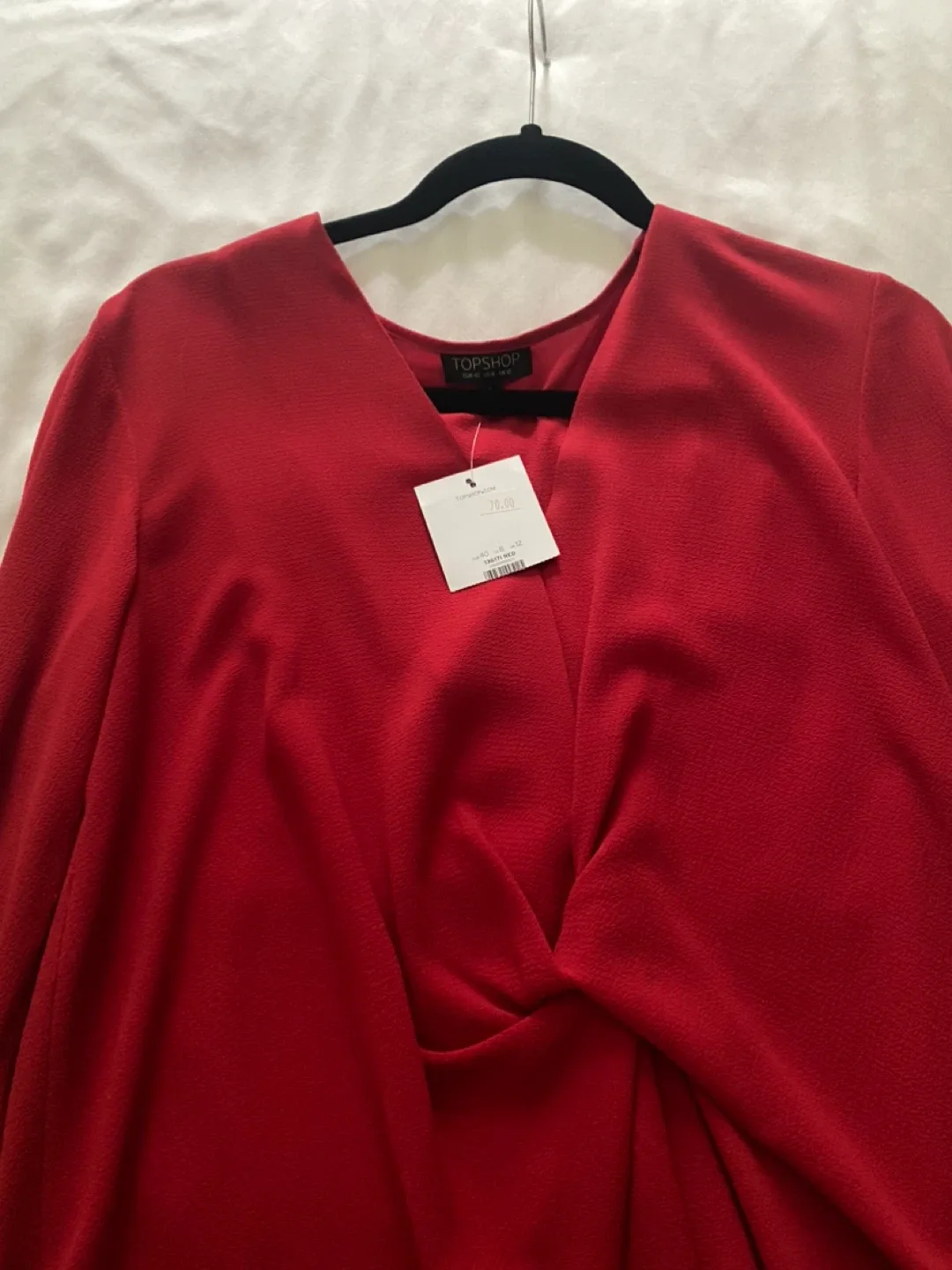 Topshop Red Blouse image indicator(2)