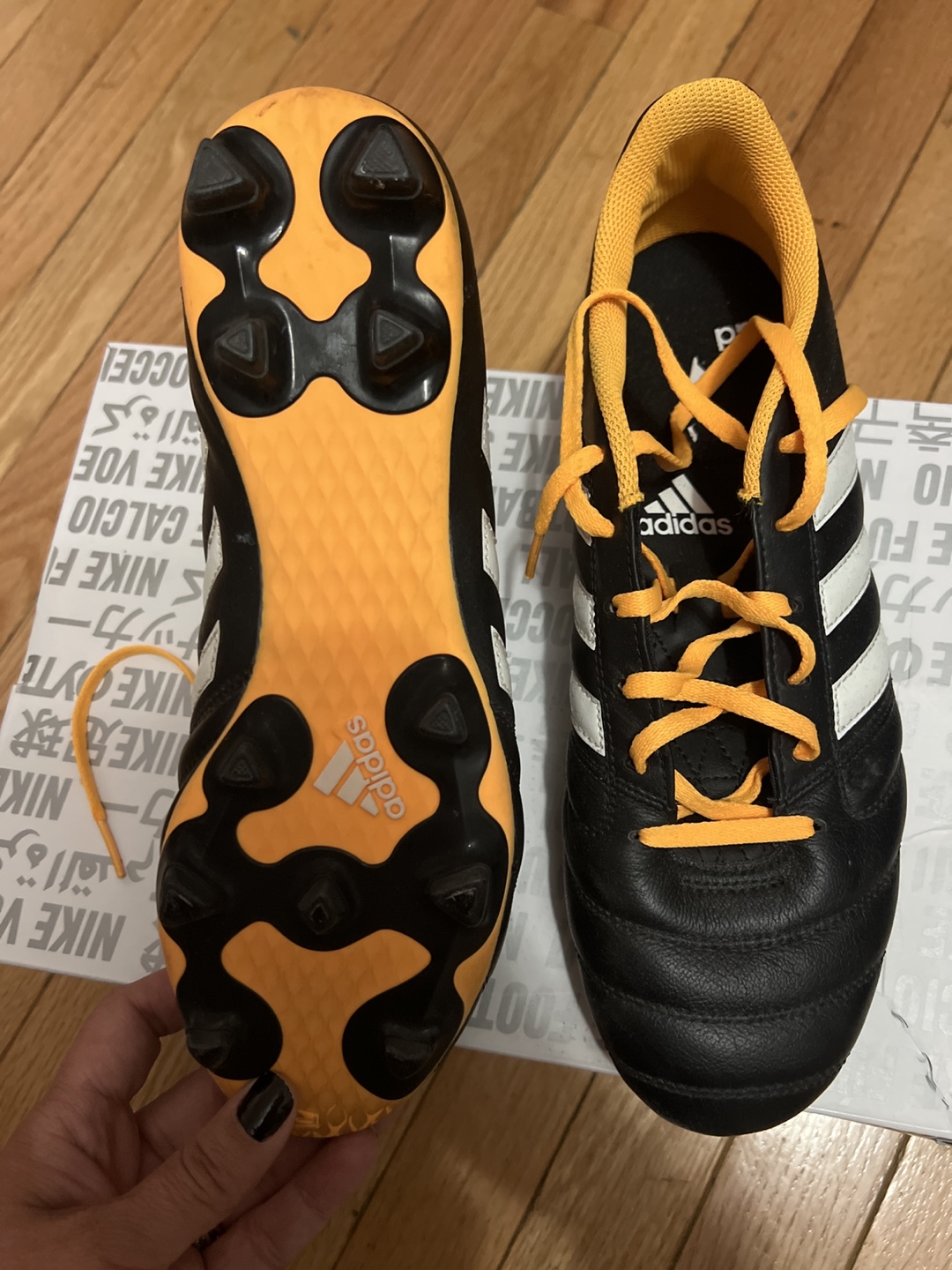 Adidas Soccer Cleats - Size 9.5