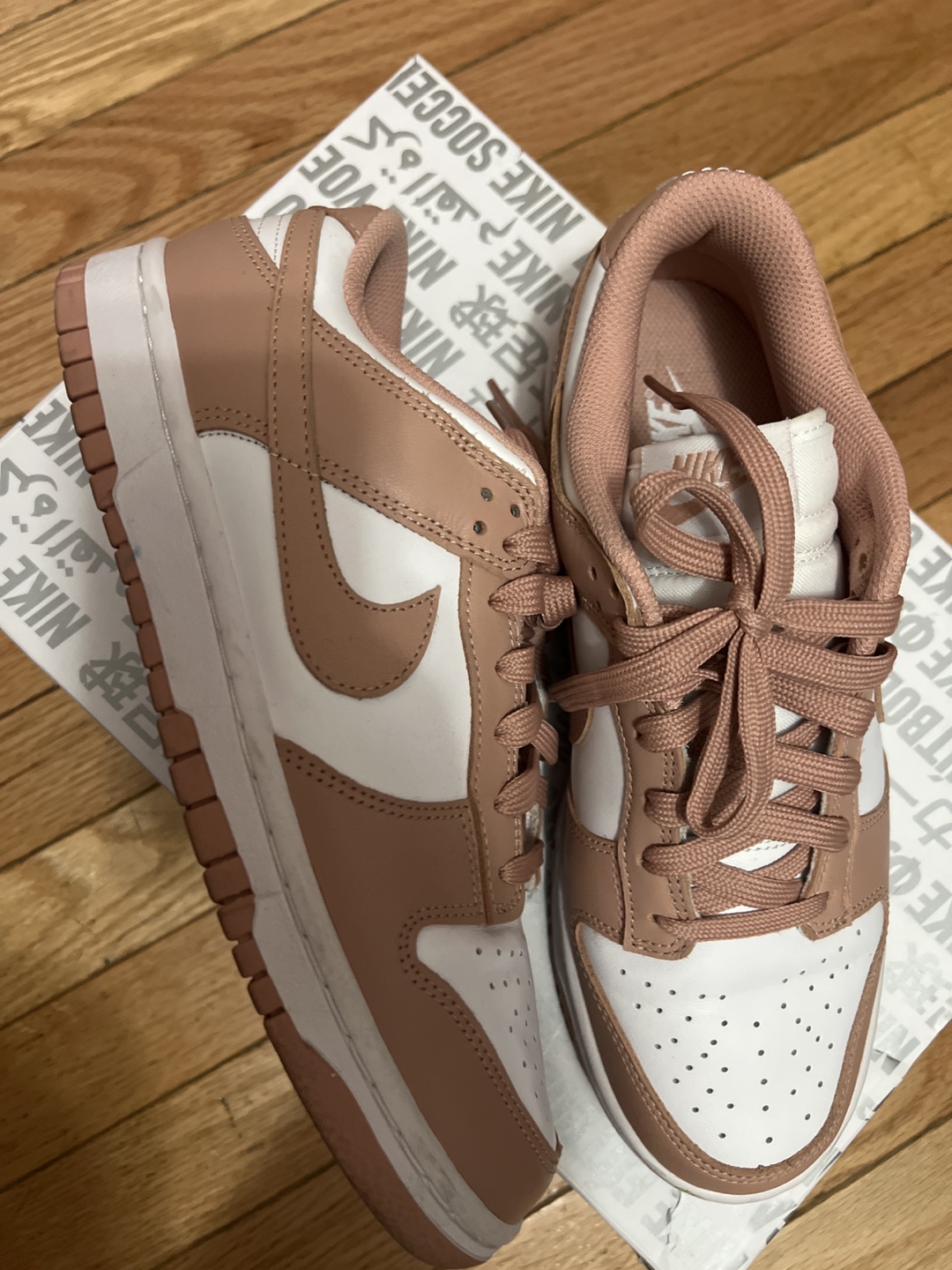 Nike Dunk Low Rose Whisper, US 9 - photo 2