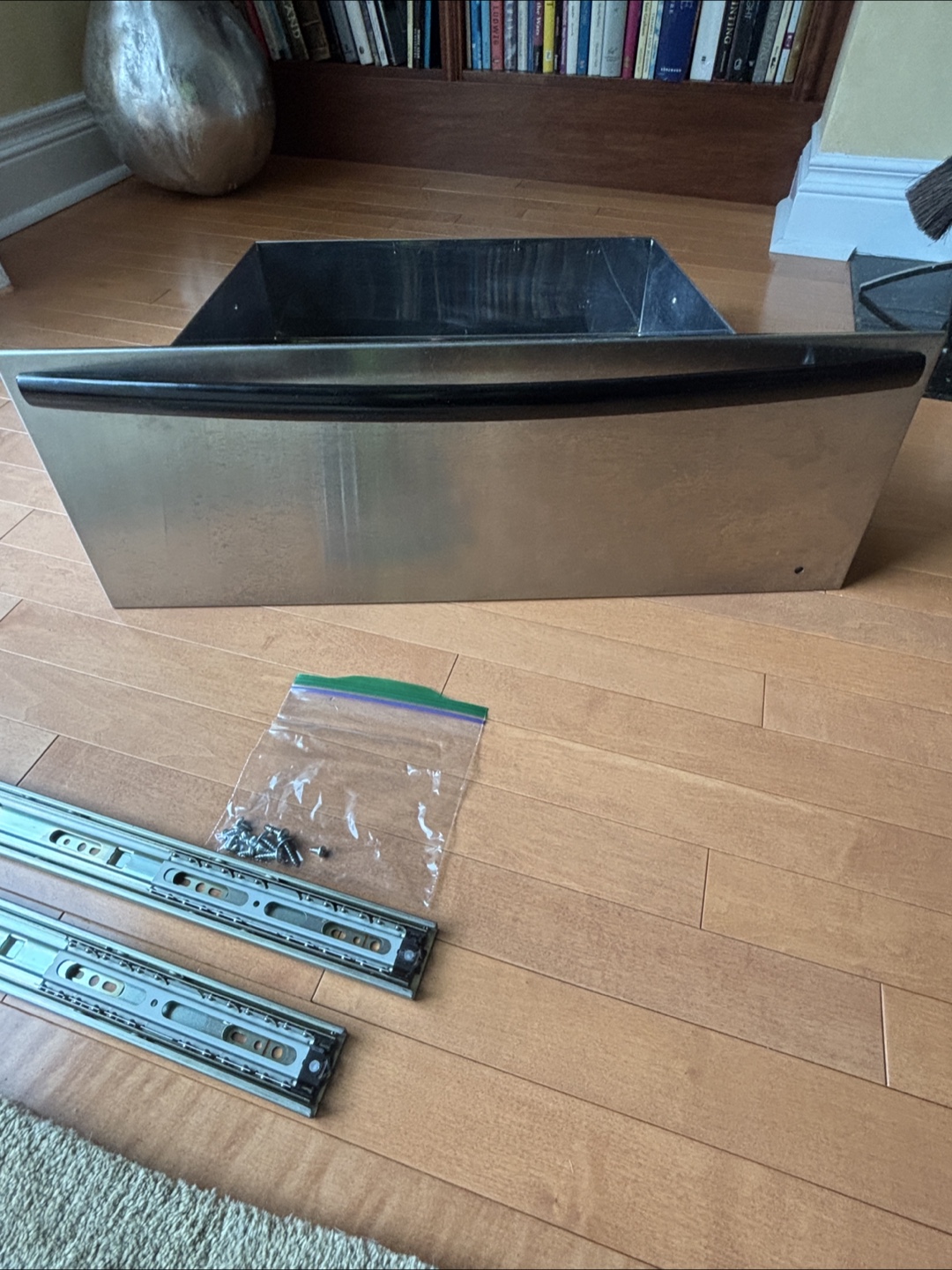 Stainless Steel Drawer with Slides - photo 5