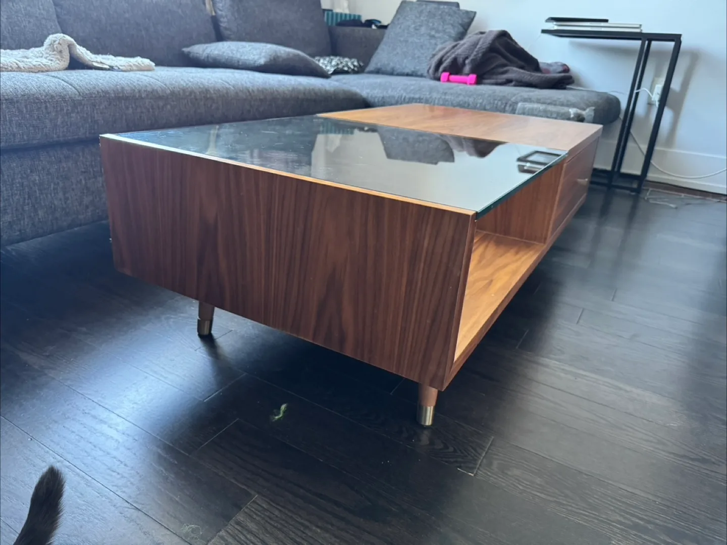 Wood & Glass Coffee Table image indicator(3)