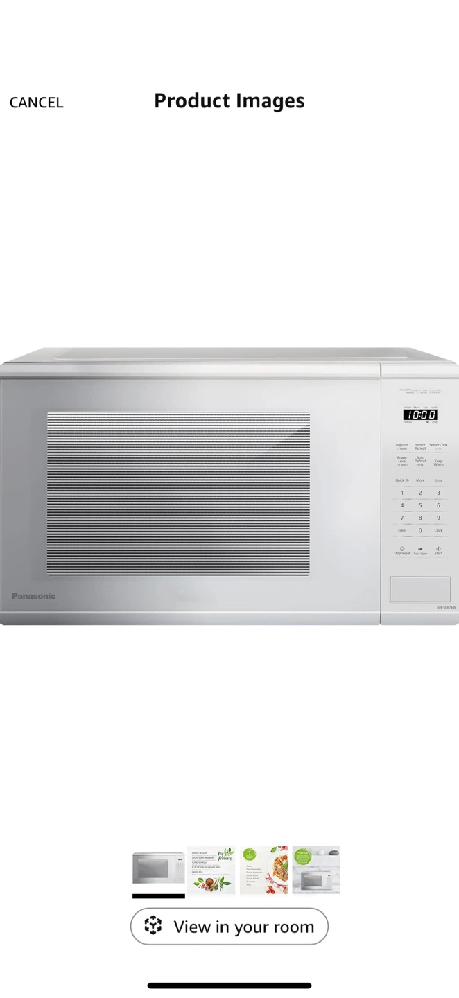 Panasonic Microwave Oven & Black+Decker Toaster Oven - photo 2