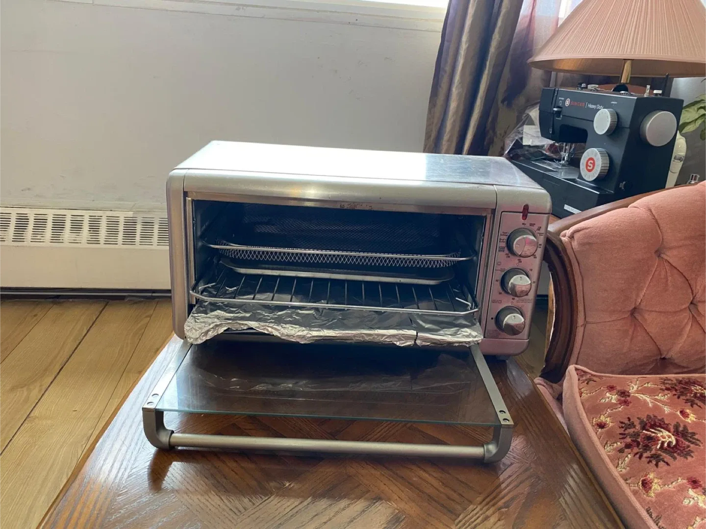 Panasonic Microwave Oven & Black+Decker Toaster Oven image indicator(4)