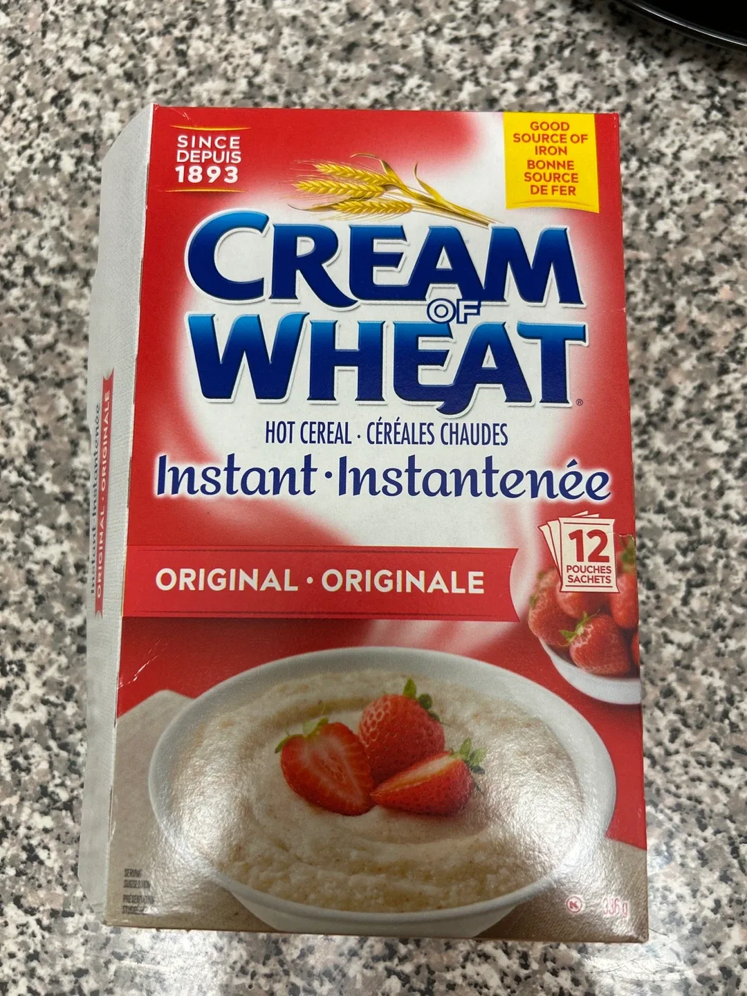 Cream of Wheat Instant Hot Cereal thumbnail