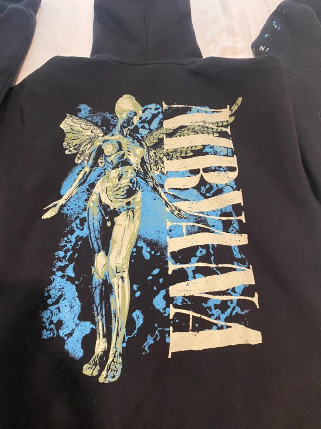 Nirvana Black Hoodie image indicator(2)