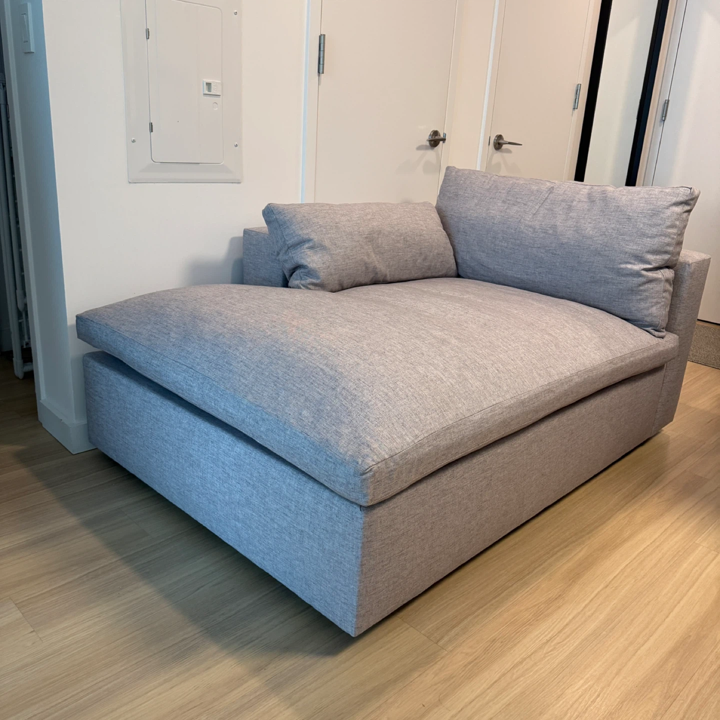 West Elm Harmony Chaise sofa - photo 2