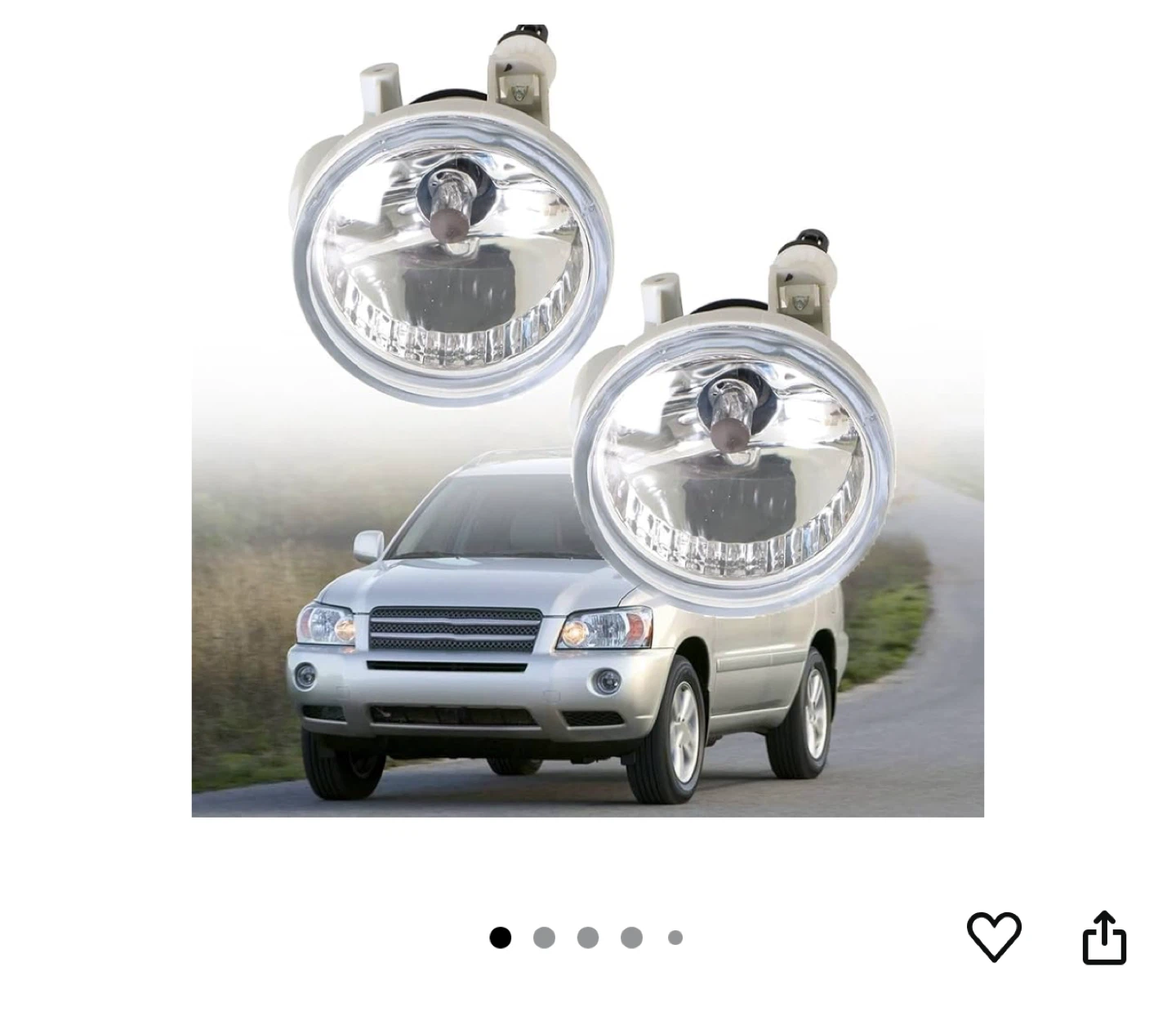 TJHSHM Fog Lamps - Prius, Highlander, Echo - photo 2