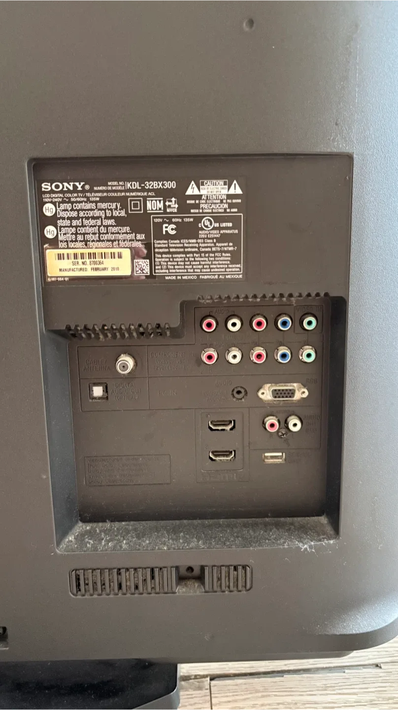 MUST GO Sony Bravia KDL-32BX300 32" LCD TV image indicator(3)