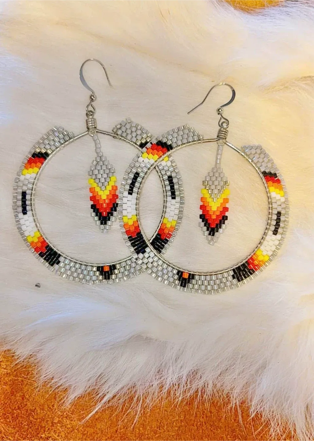 Indigenous Beaded Earrings