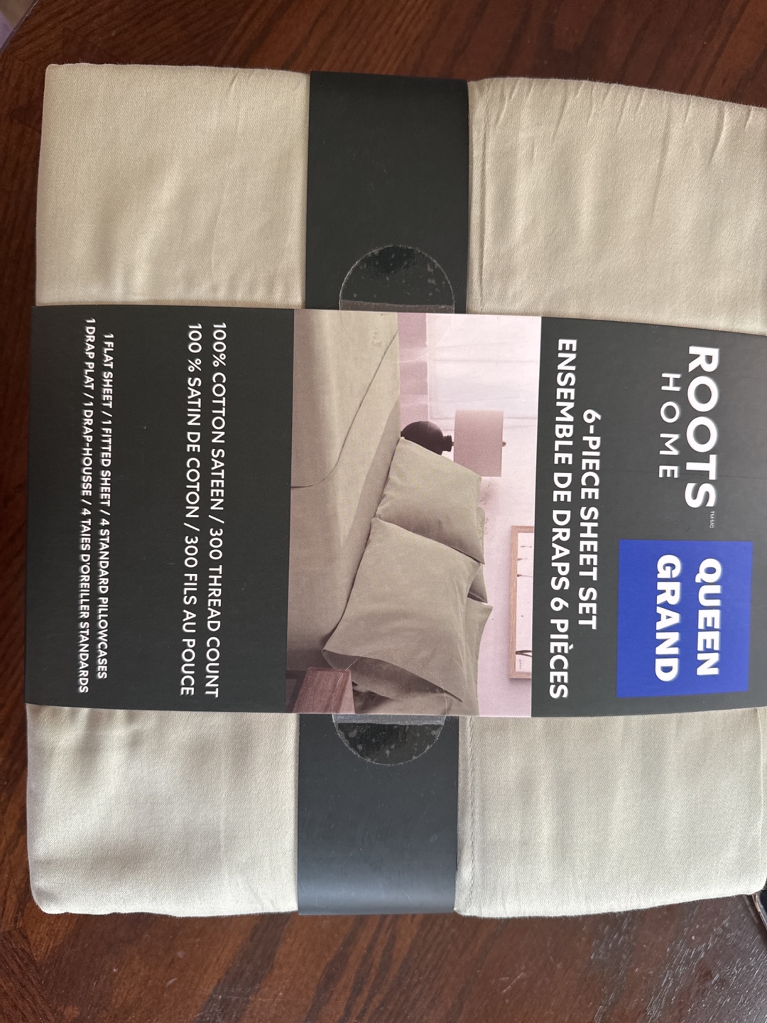 Roots Home Queen 6-Piece Sheet Set - New