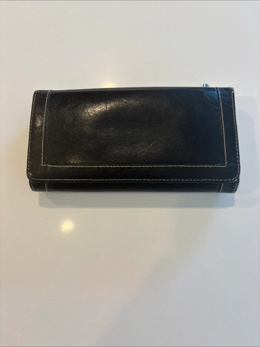 Danier Genuine Black Leather Wallet For Sale thumbnail