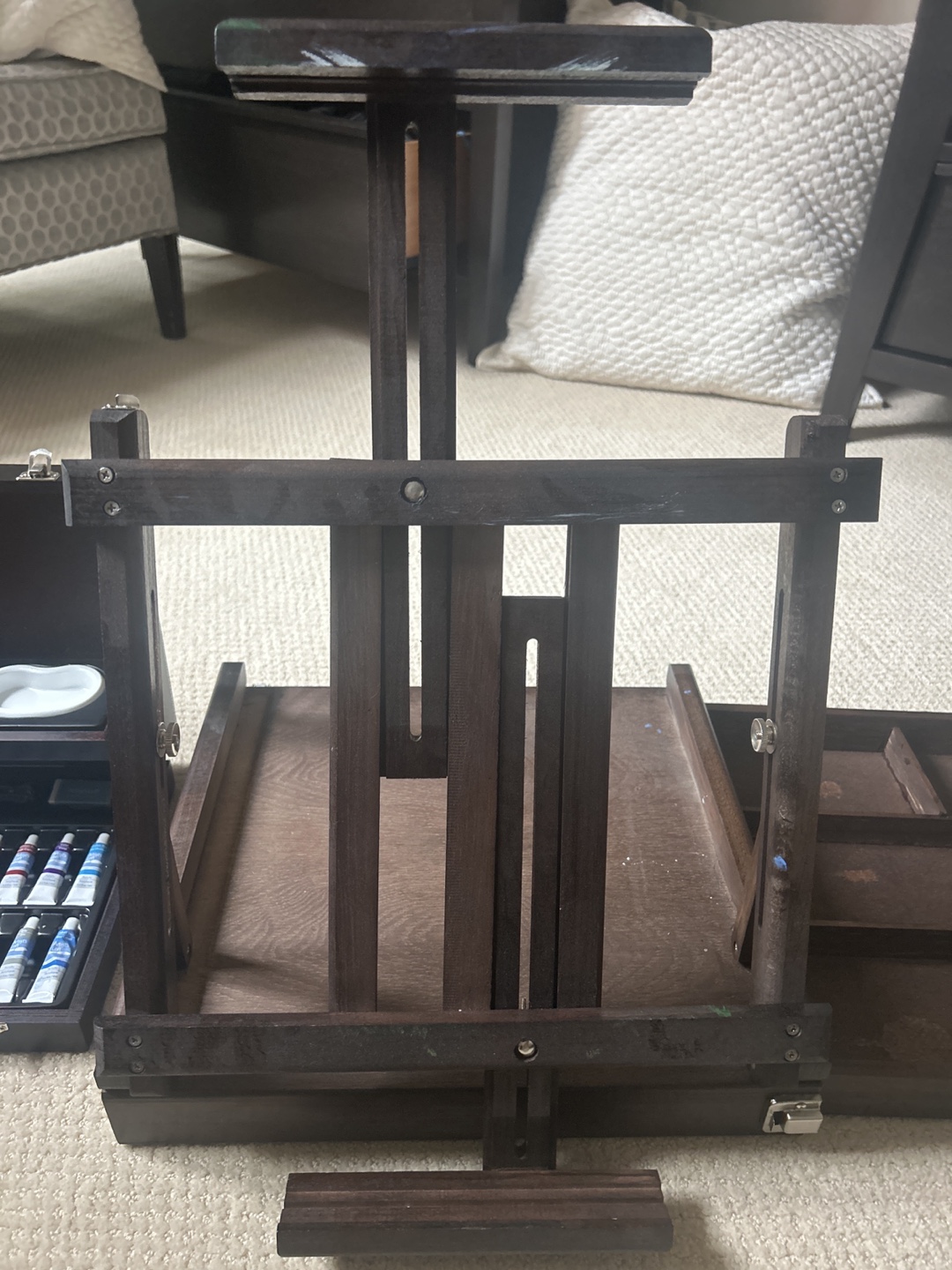 Artist's Loft Easel with Paint & Brushes full paint kit - photo 2