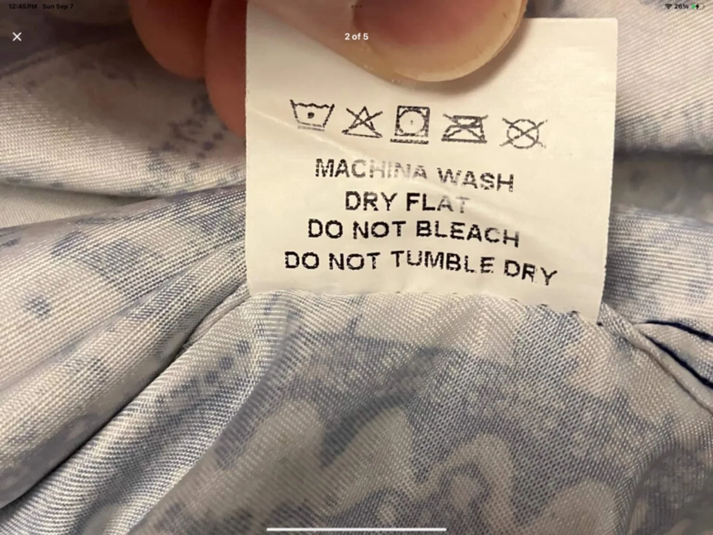 Patterned Long Sleeve Shirt image indicator(2)