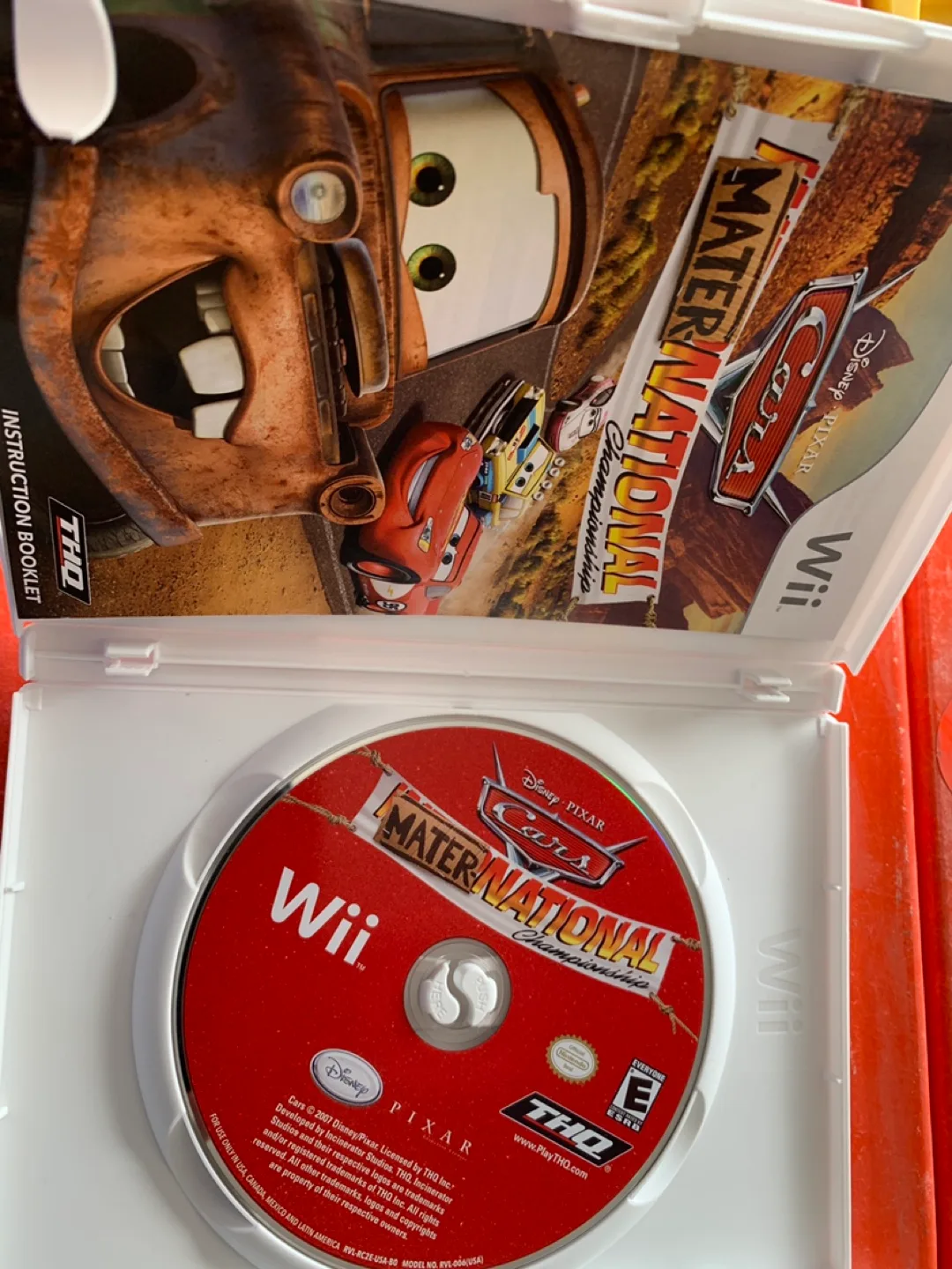 Nintendo Wii Games:, Raving Rabbids, Big Brain Academy, Cars image indicator(2)