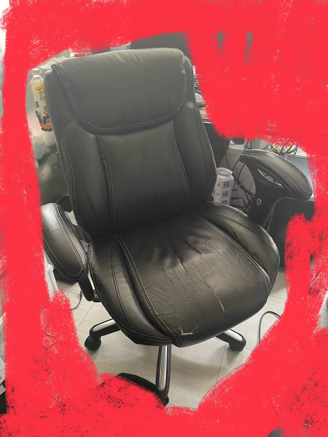 Office leather chair thumbnail