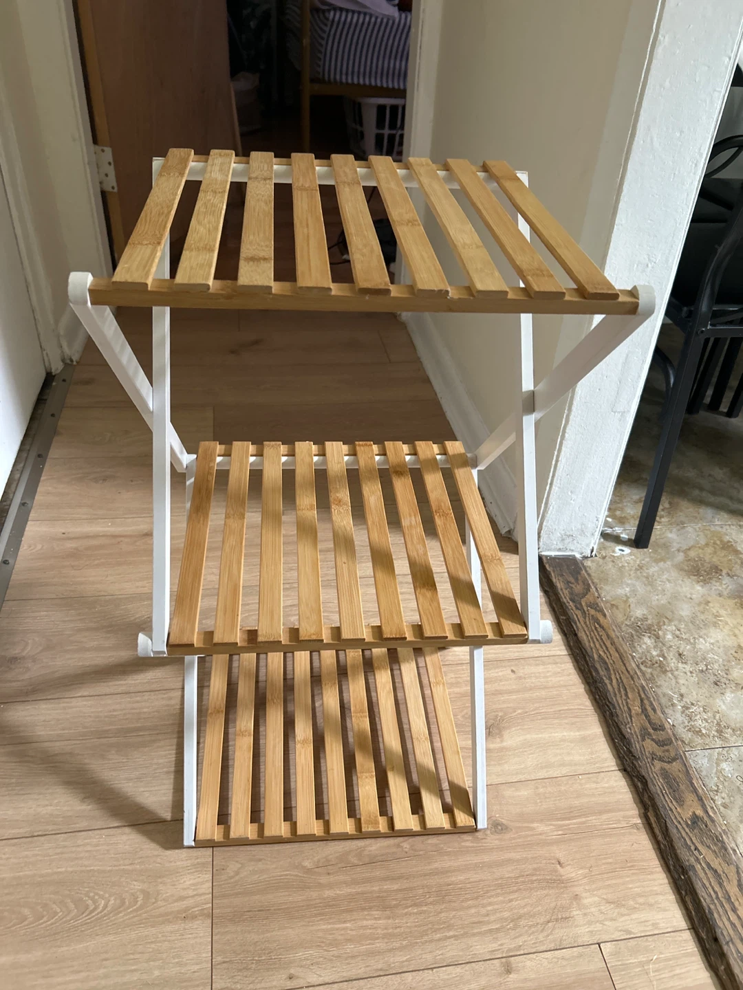 IKEA Molger Shelf Unit - Birch/White