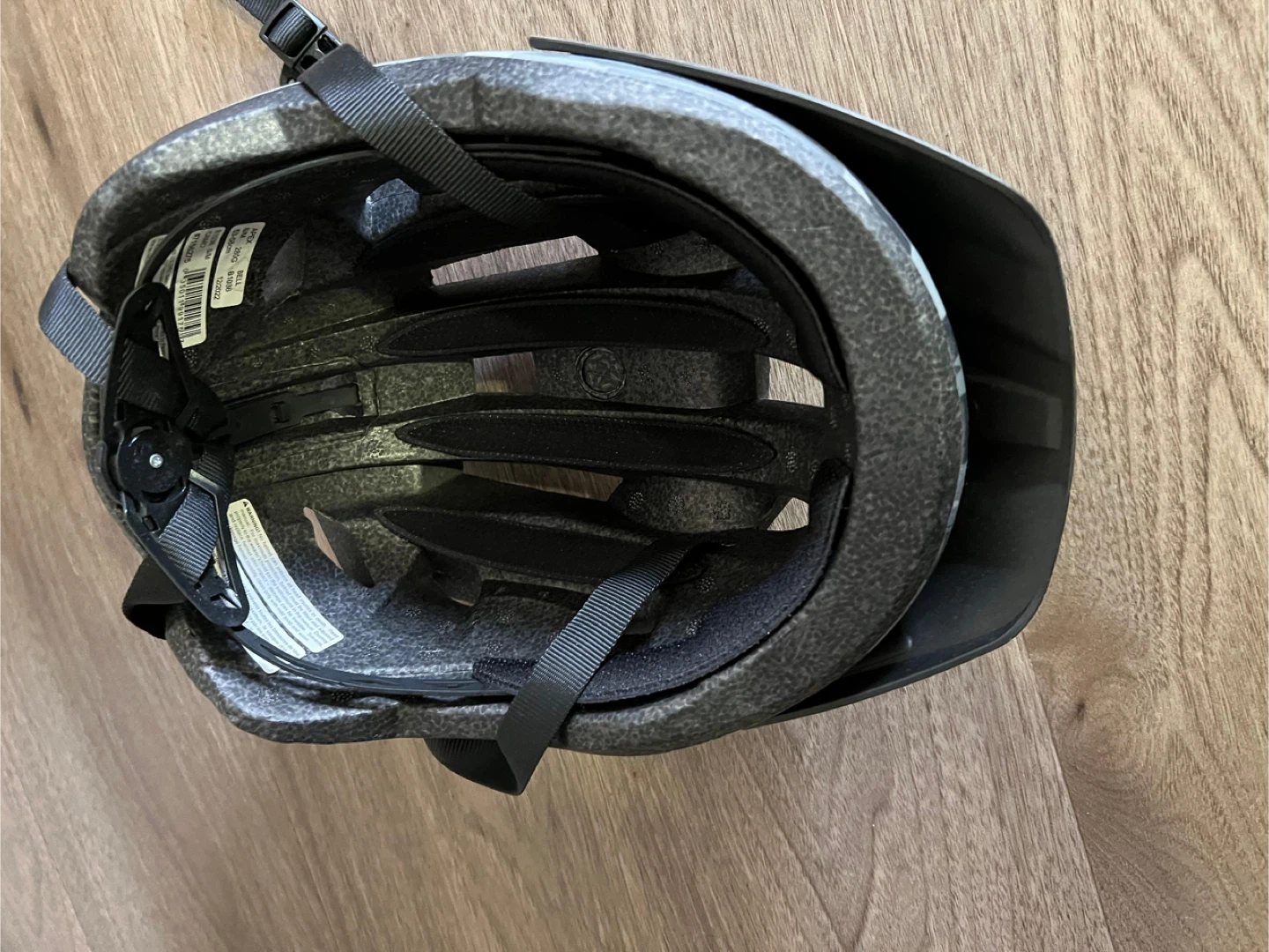 Bike Helmet - Grey Camo