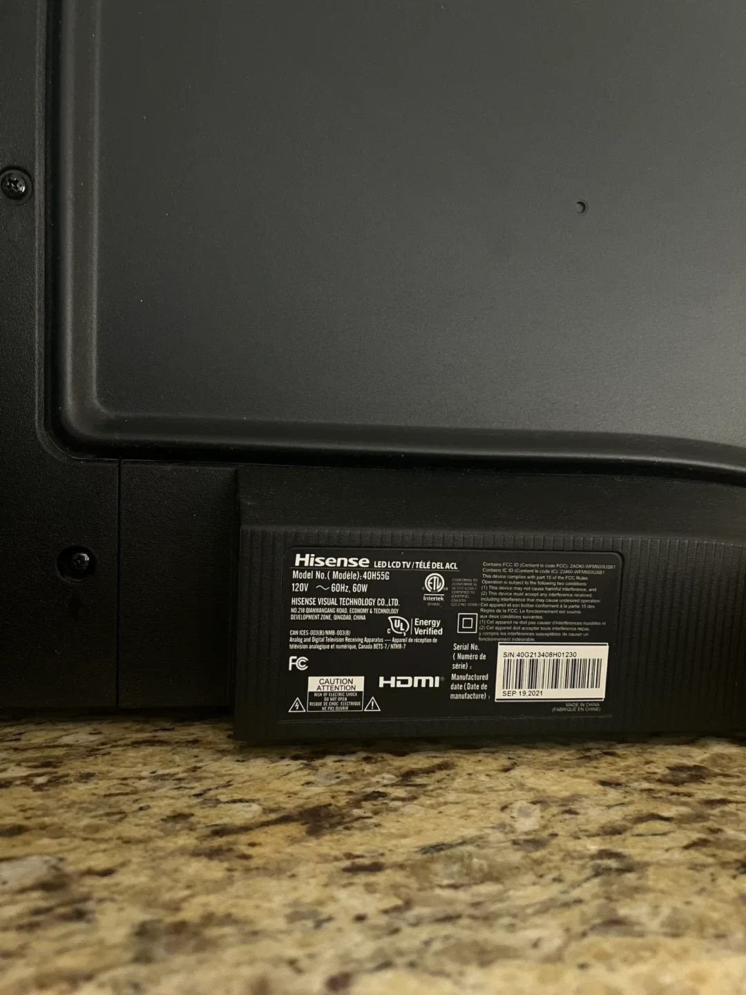 Hisense 40” Smart TV (40H5500),delivery available image indicator(3)