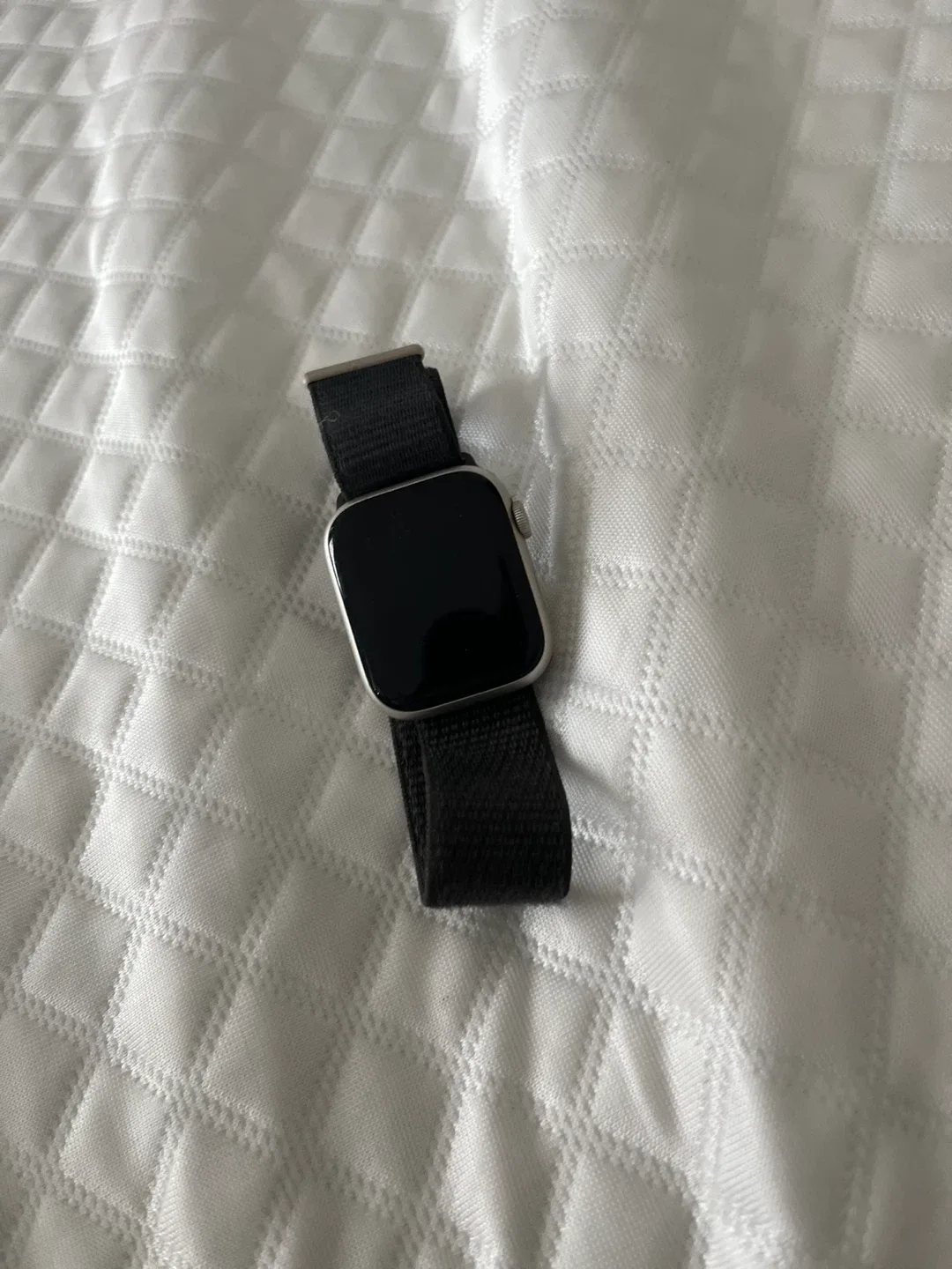 Apple Watch with Black Band