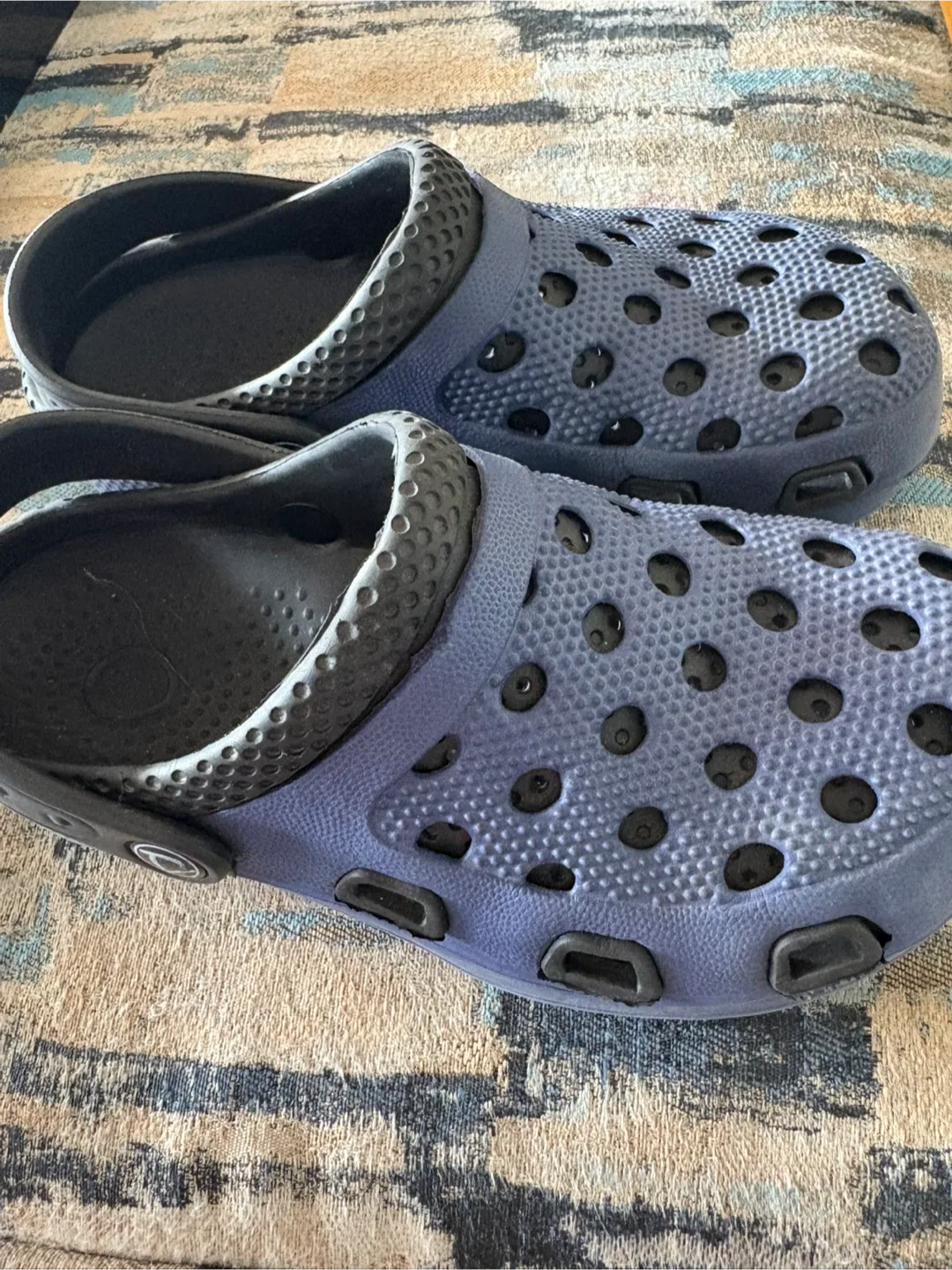 Blue Clogs, Size 2 thumbnail
