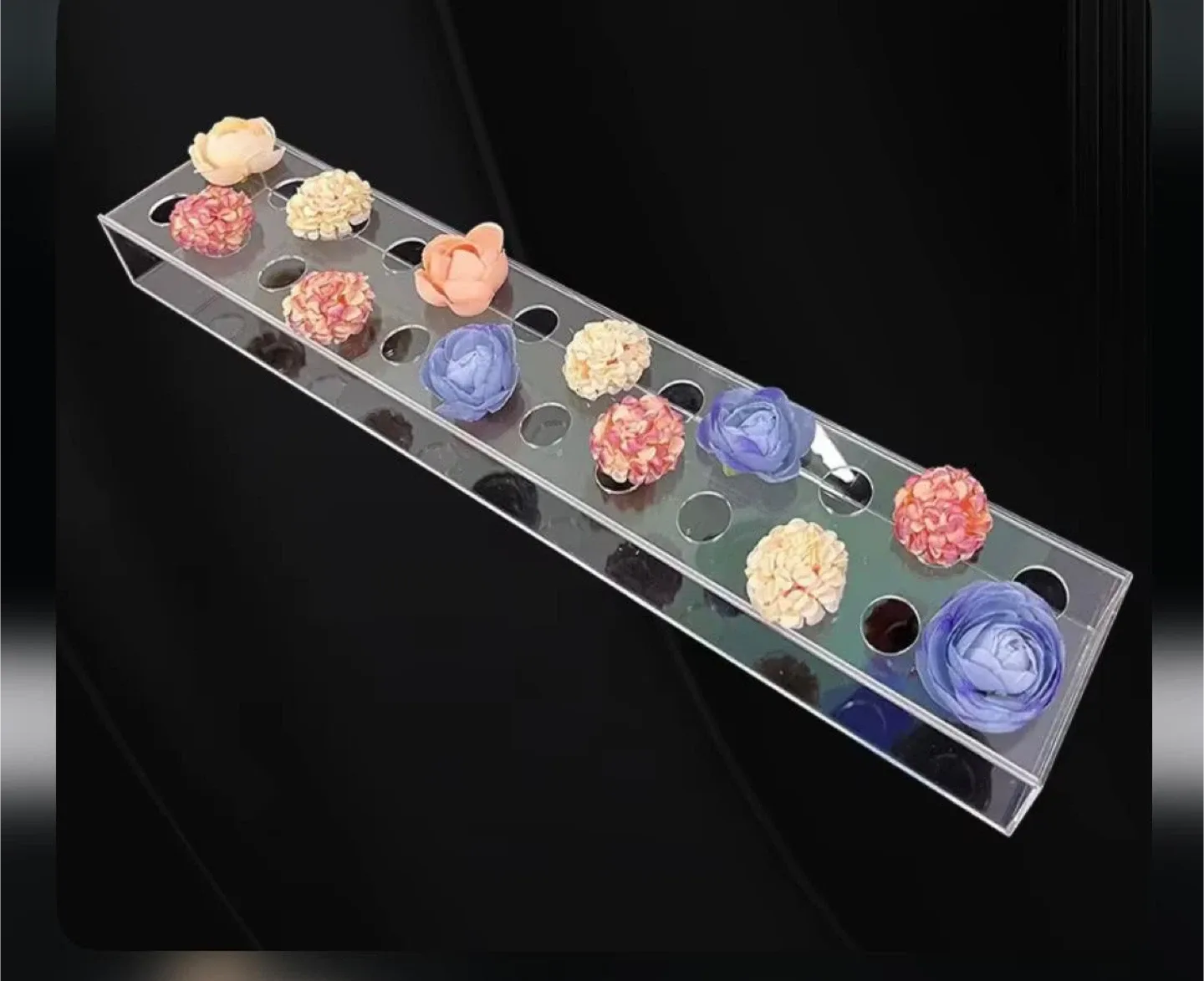 Acrylic Flower Stand Display image indicator(5)