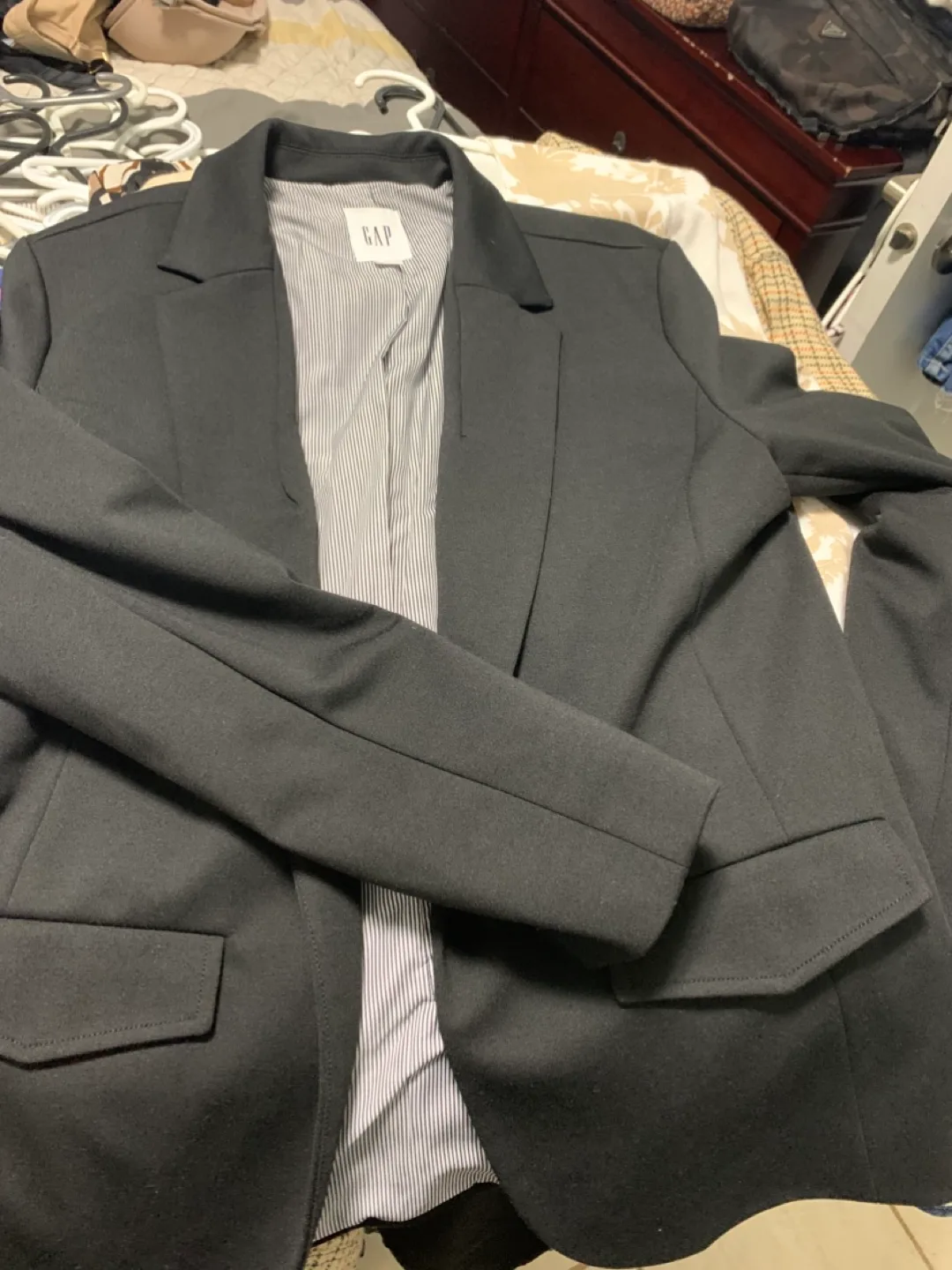 GAP Black Blazer - Size 10 thumbnail