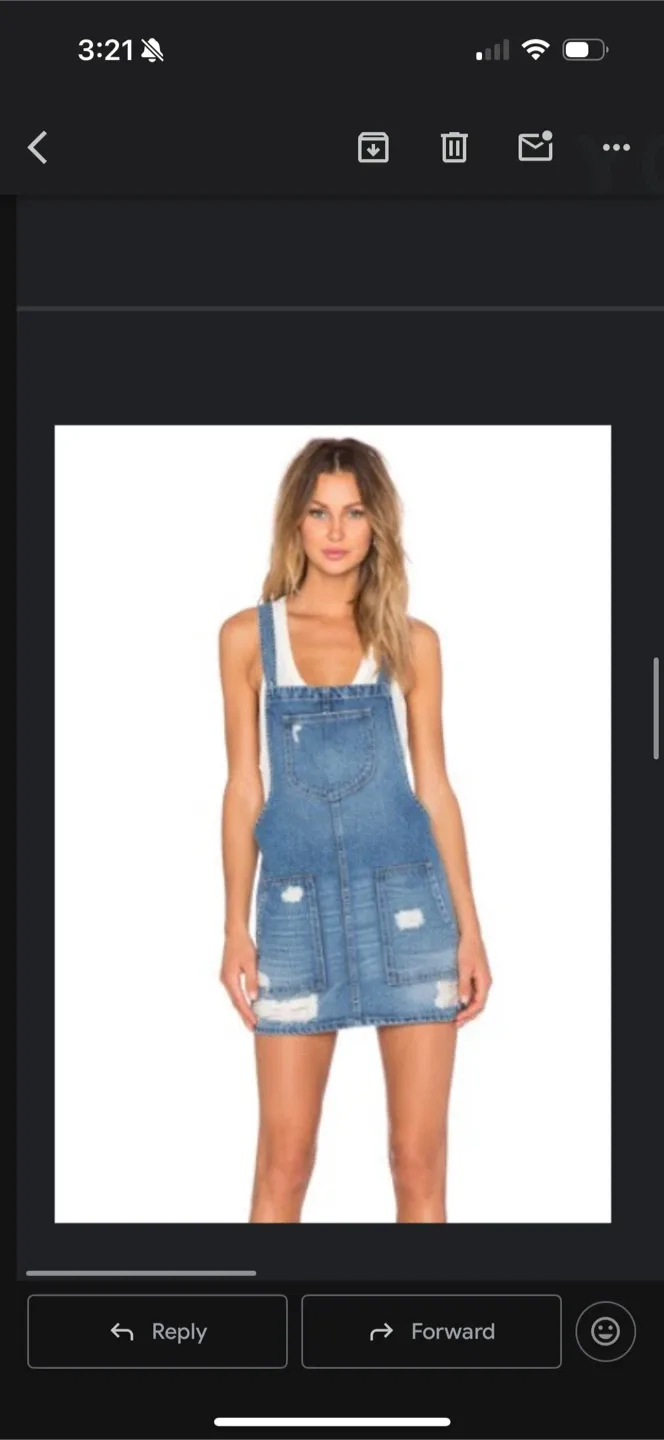 💙 Revolve- Tularosa Sophia Overall Dress - Size Small image indicator(2)