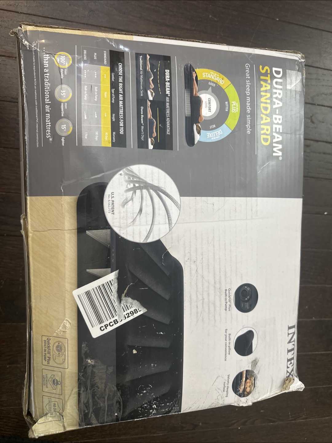 Intex Dura-Beam Queen Air Mattress - photo 2