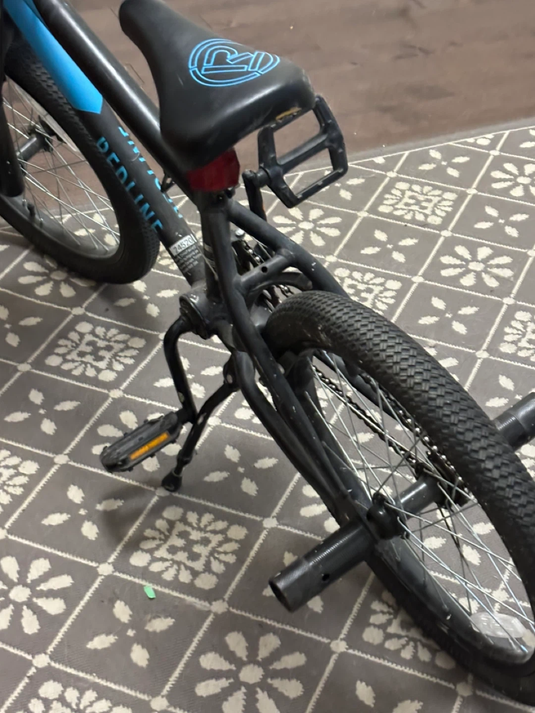 Redline BMX Bike - Black and Blue - photo 3