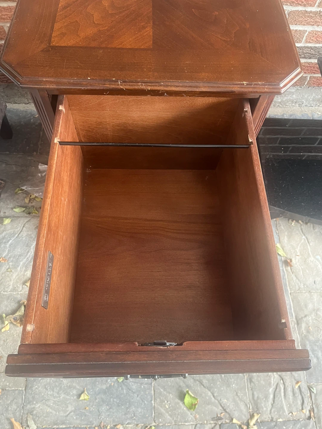 Whalen Wood Filing Cabinet - photo 2