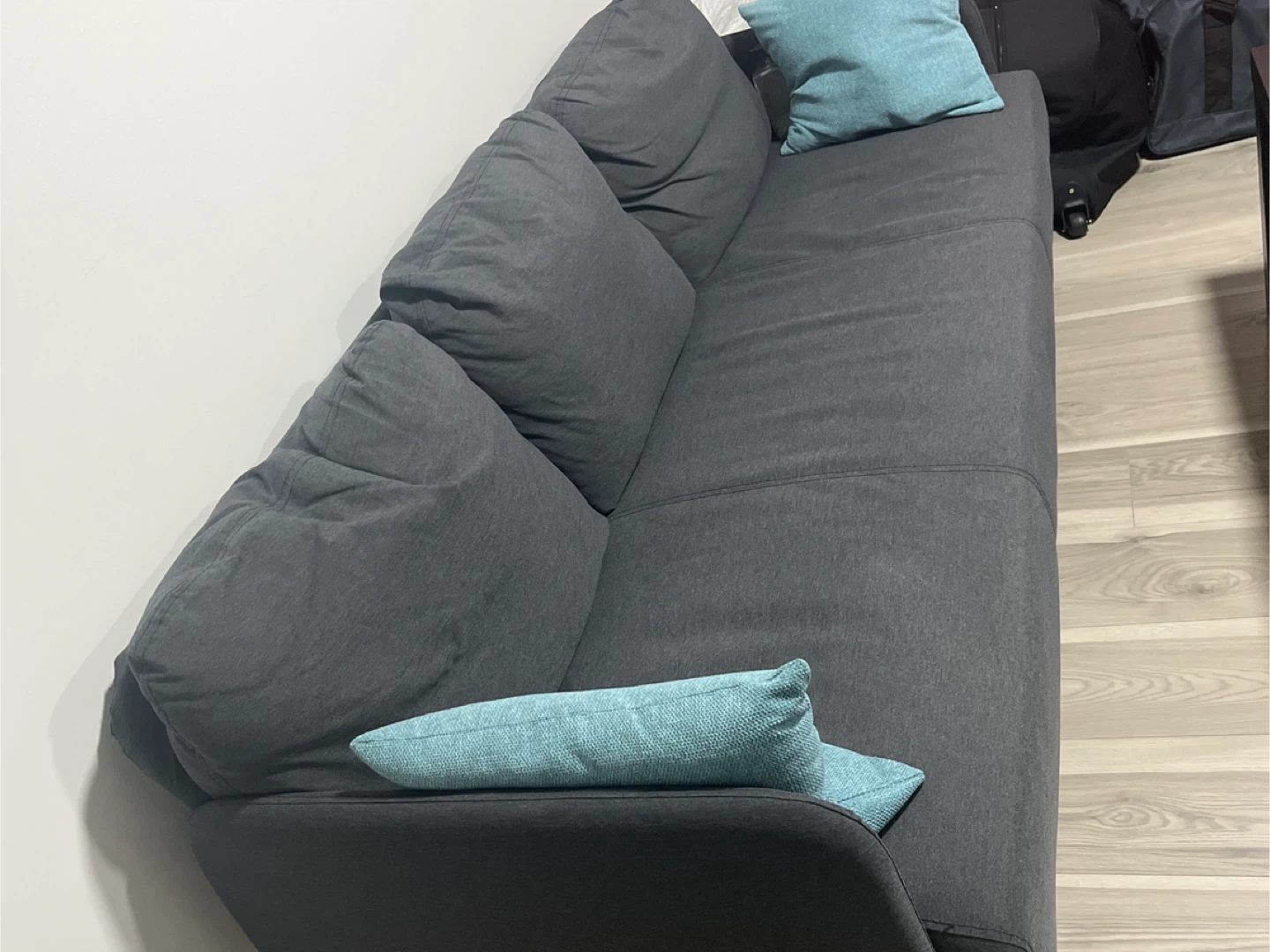 IKEA Finnala 3-seat sofa, Gunnared dark gray - photo 3