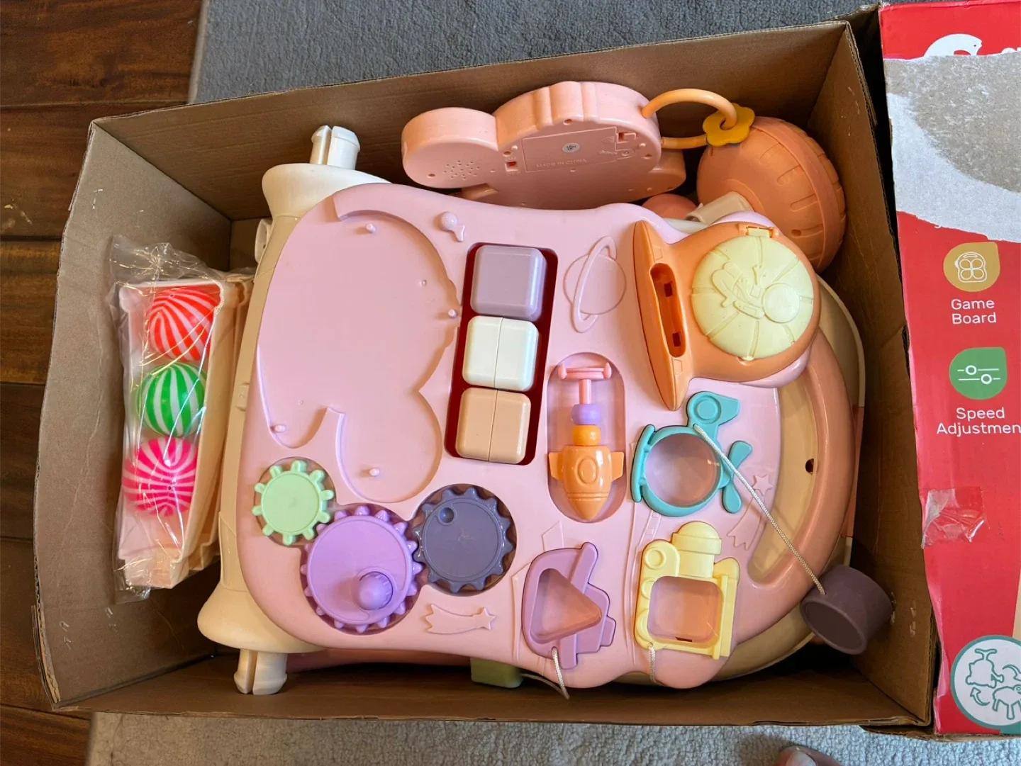 Cute Stone 2 in 1 Baby Walker - 12+ Months image indicator(2)