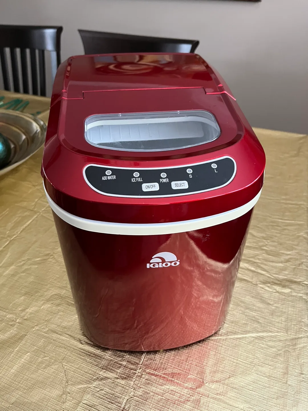 Igloo Portable Electronic Ice Maker - Red thumbnail