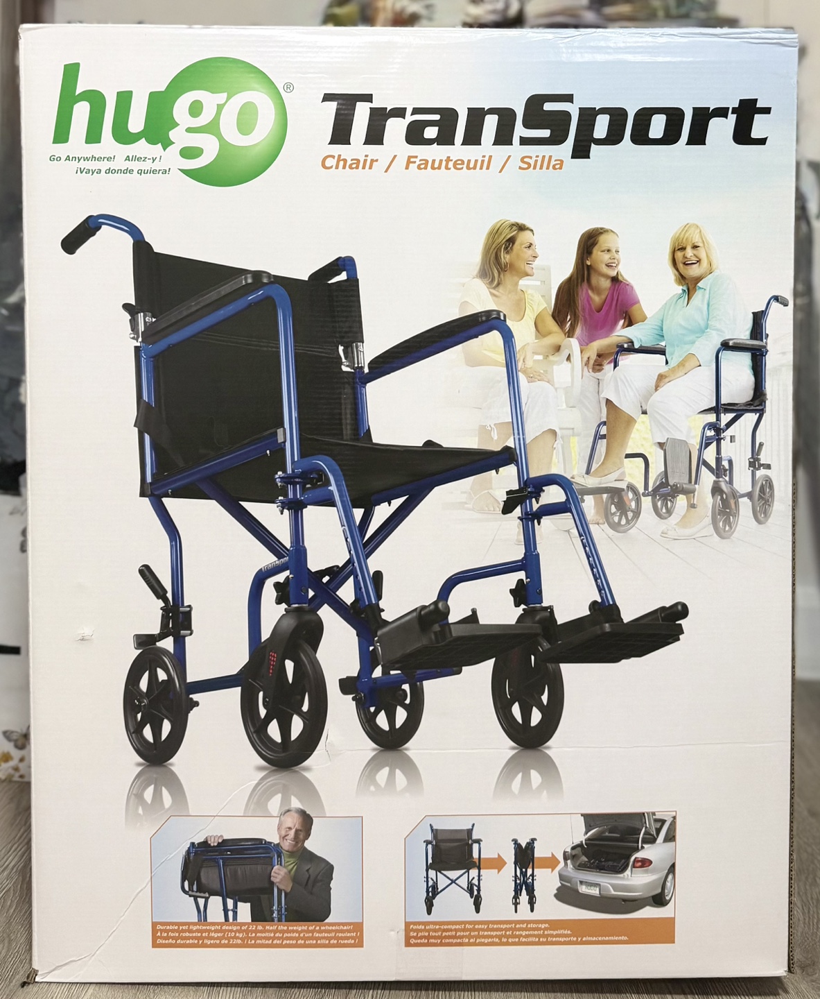 Transport Chair (Foldable Wheelchair)
