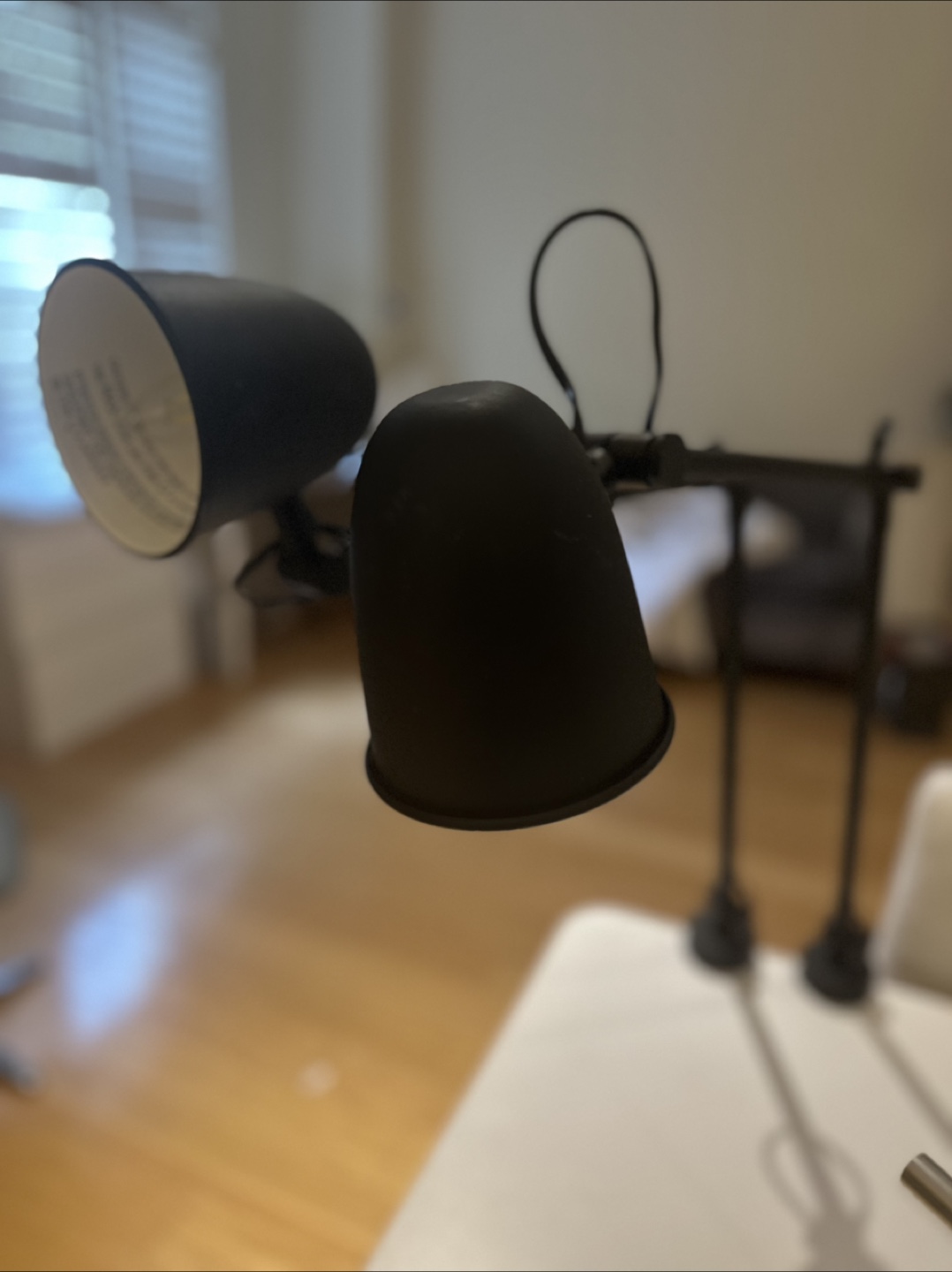 IKEA Skurup Work/Wall Lamp - Black