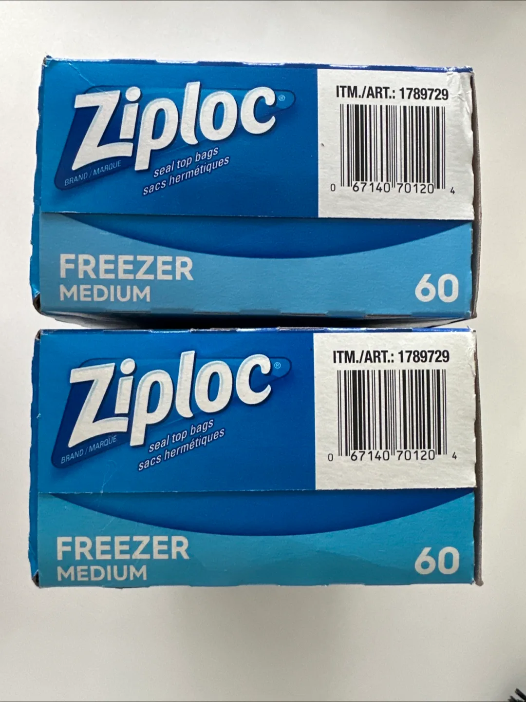 Ziploc Freezer Medium Bags - 2 Boxes image indicator(2)