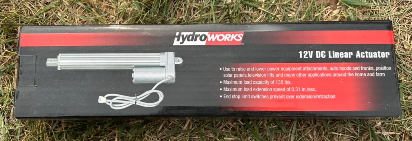 HydroWORKS 12V DC Linear Actuator thumbnail