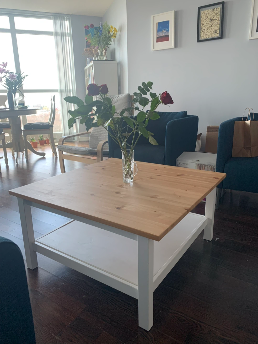 IKEA Hemnes Coffee Table - Light Brown