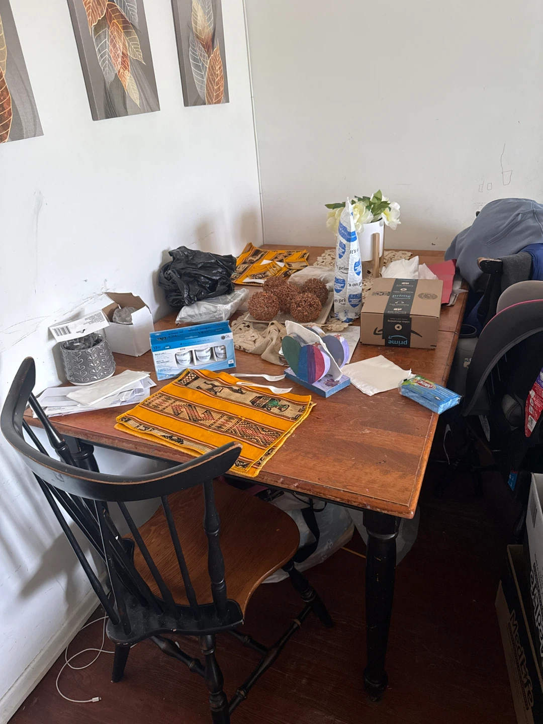Vintage Windsor Style Dinner Table