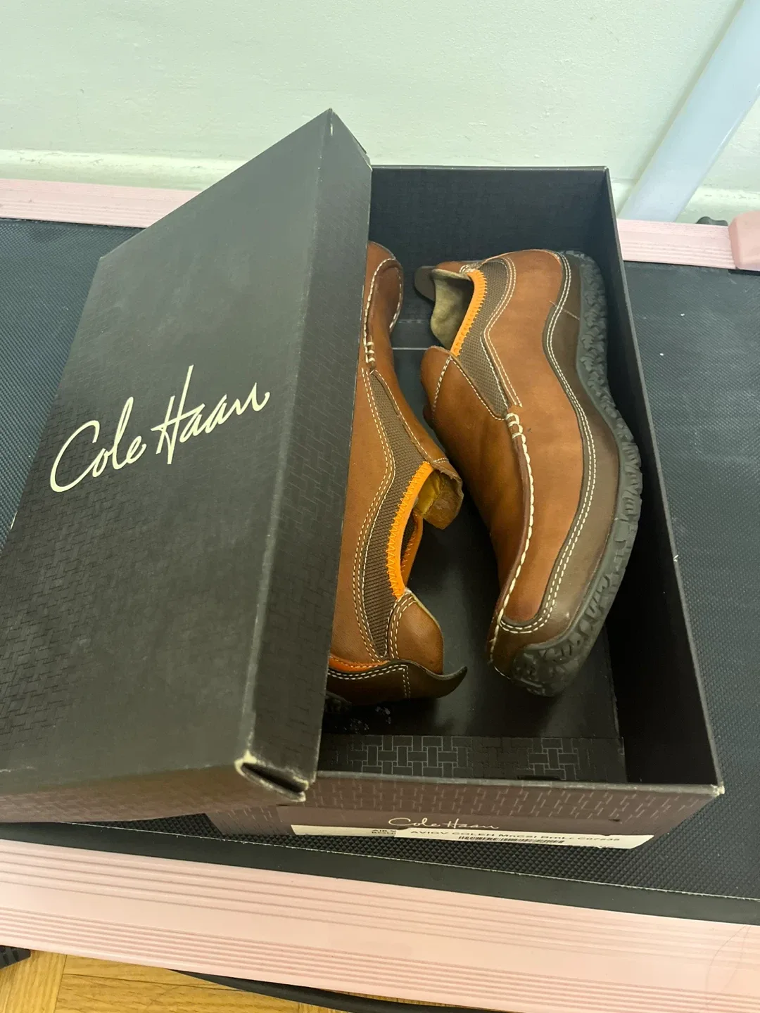 New Cole Haan Waterproof Mens Loafers Size 7.5M image indicator(5)