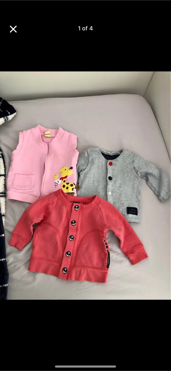Baby Girl Pants & Cardigans Bundle thumbnail