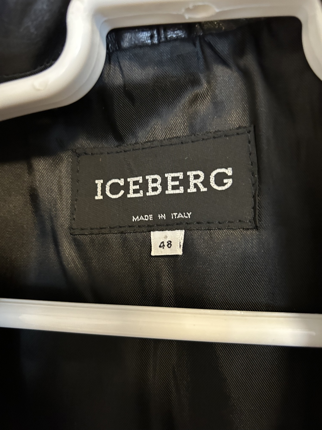 Iceberg Black Vest Size 48 - photo 3