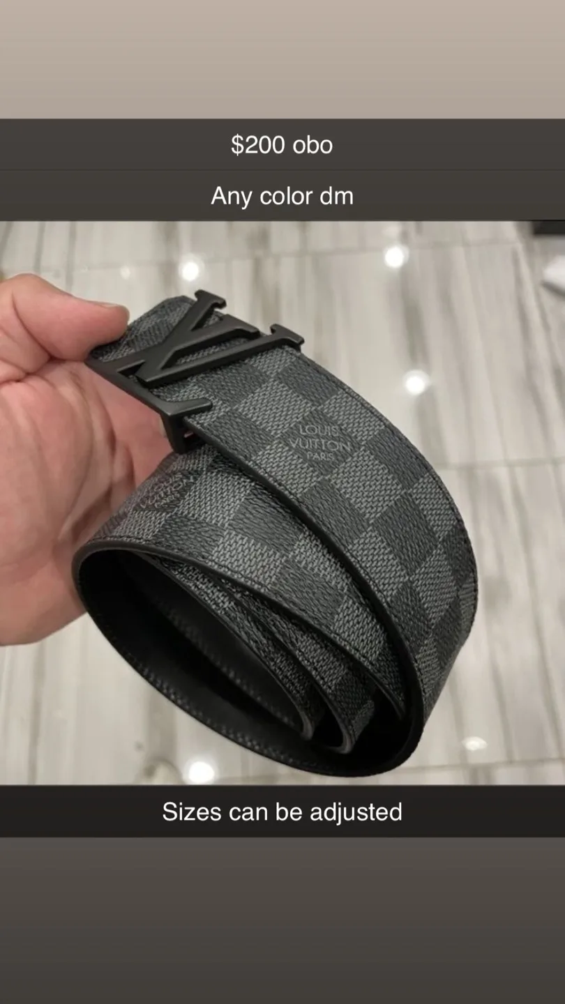 Any color and size belt let me know thumbnail