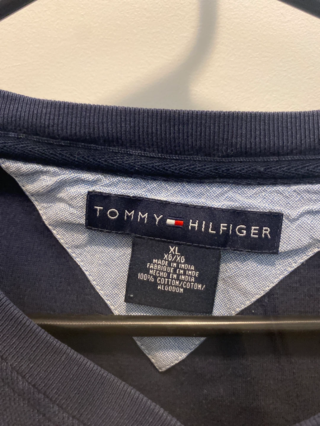 Tommy Hilfiger Blue V-Neck T-Shirt - photo 2