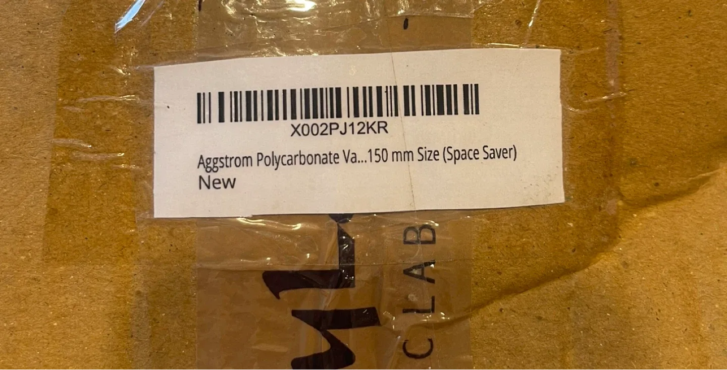 New Aggstrom Polycarbonate desiccator 150mm Size (Space Saver) image indicator(5)
